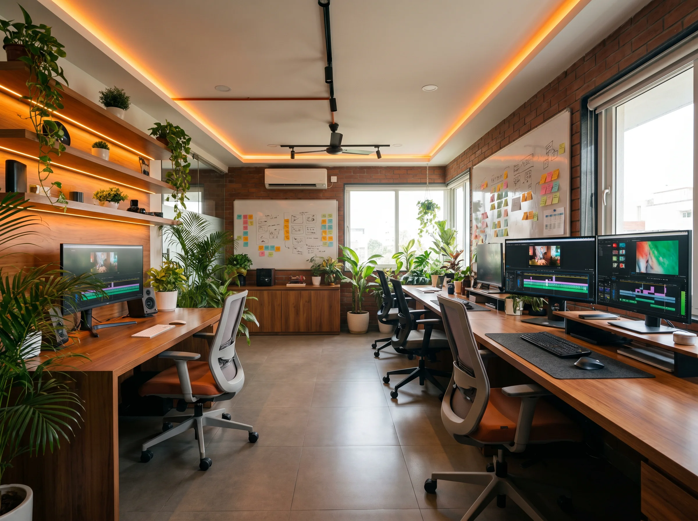 Reedy 24 Visuals studio workspace