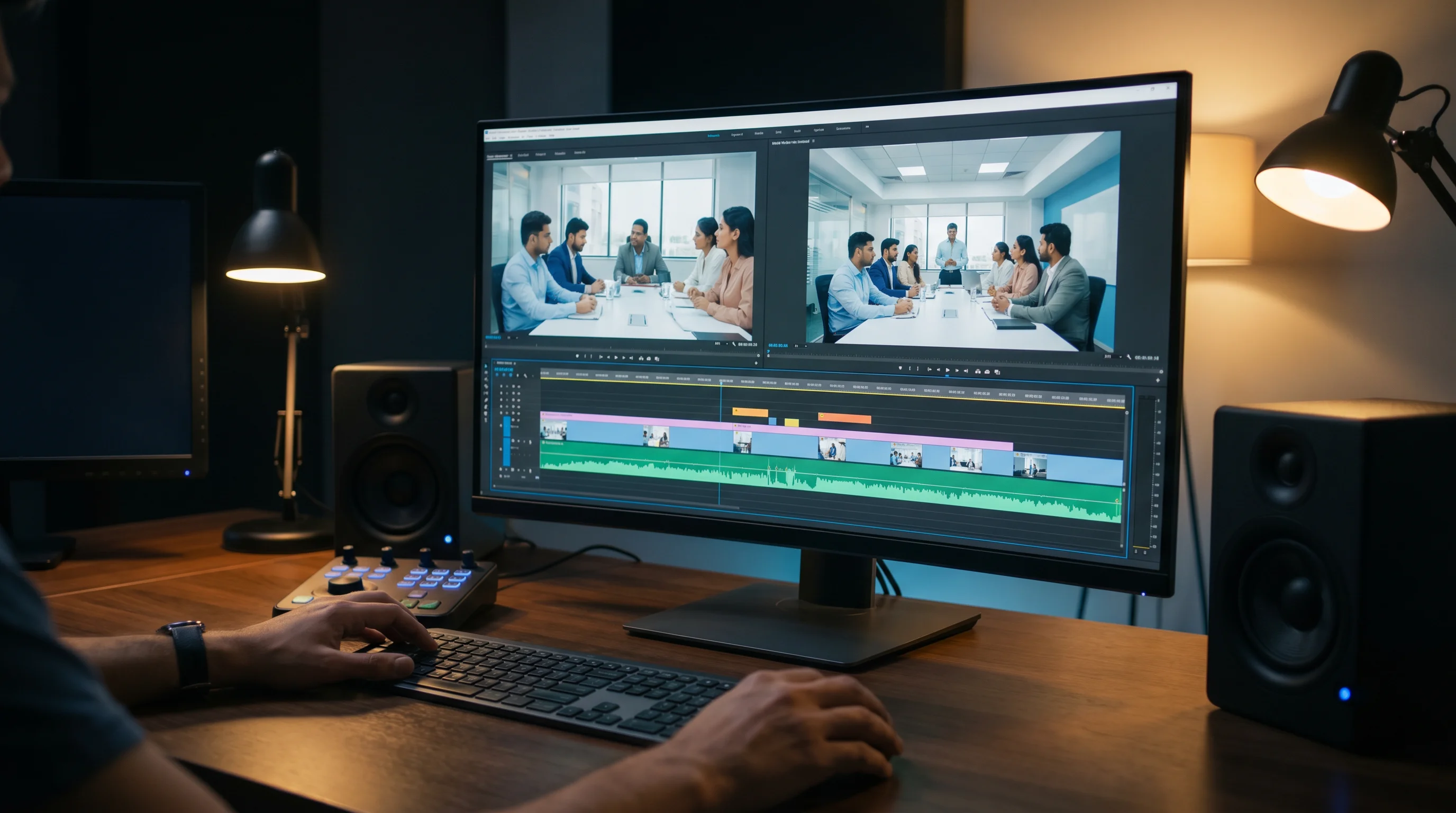 Corporate video production